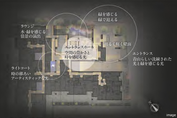 ライティング計画｜ザ・パークハウスグラン南青山
