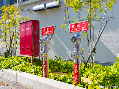 連結送水管｜ザ・パークハウスグラン南青山