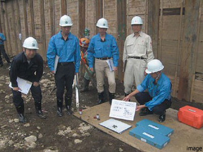 杭の施工状況｜ザ・パークハウスグラン南青山